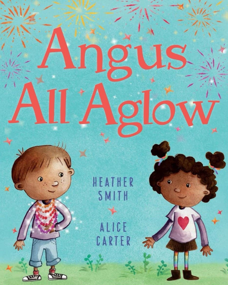 Cover of Angus all Aglow by Heather Smith