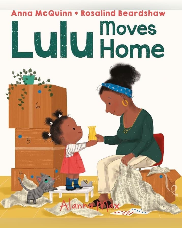 Cover of Lulu Moves Home by Anna McQuinn & Rosalind Beardshaw