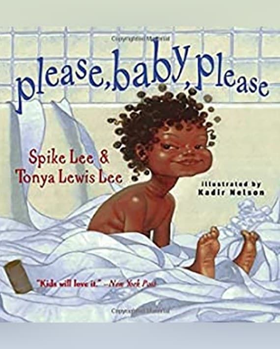 Cover of Please, Baby, Please by Spike Lee, Tonya Lewis Lee & Kadir Nelson