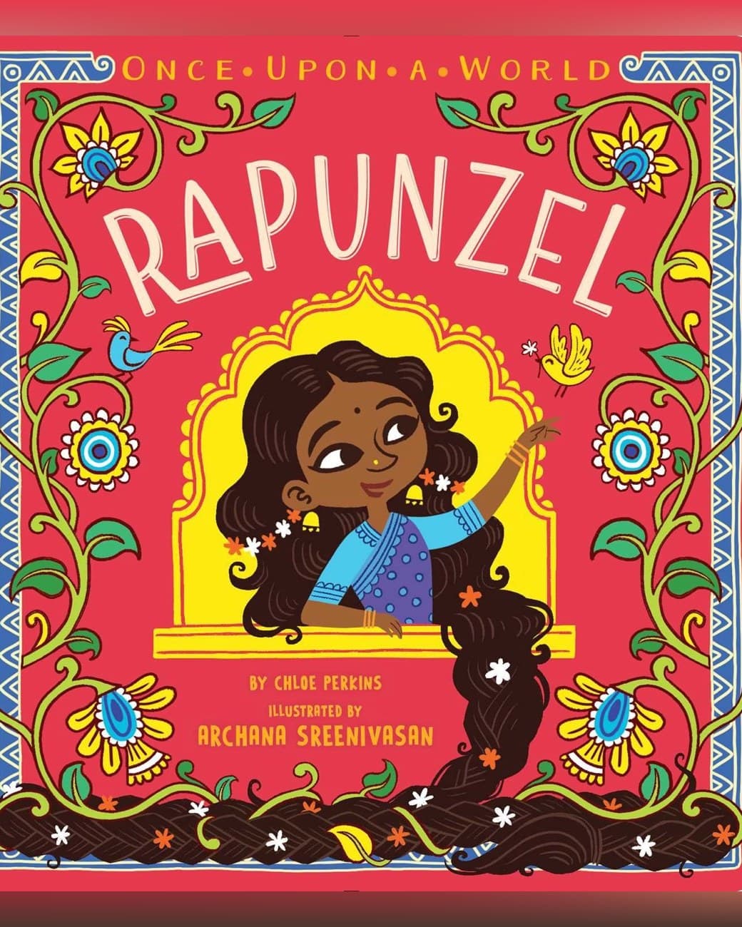Cover of Rapunzel (Once Upon a World) by Chloe Perkins & Archana Sreenivasan
