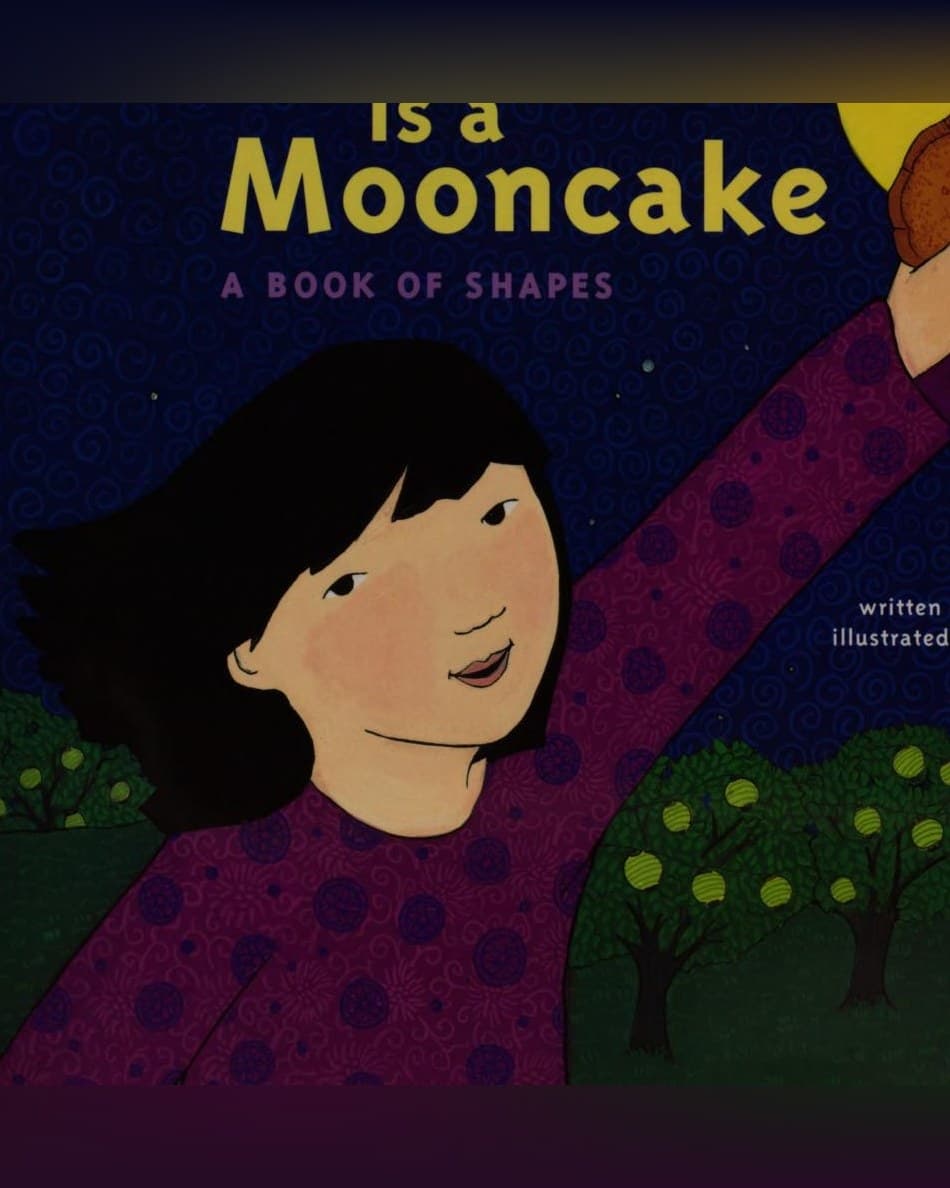 Cover of Round is a Mooncake: A Book of Shapes by Roseanne Thong & Grace Lin