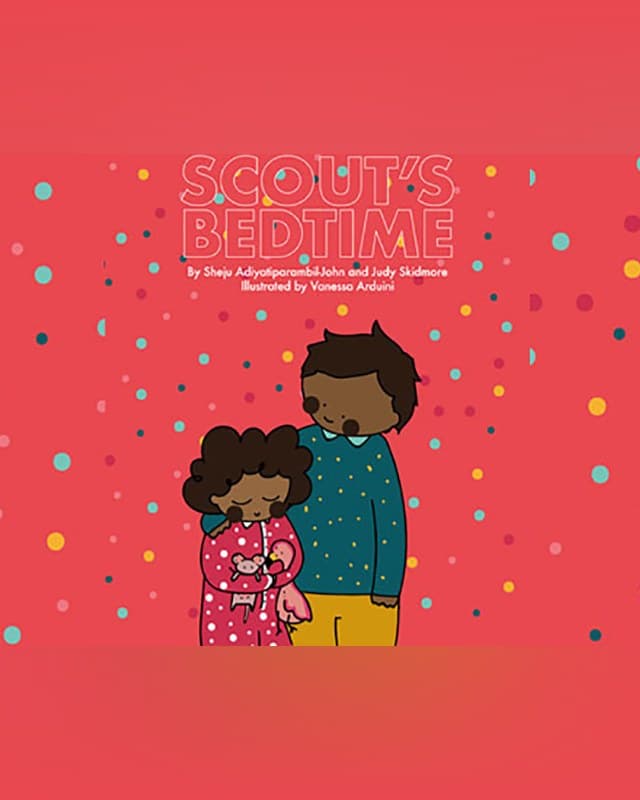 Cover of Scout’s Bedtime by Sheju Adiyatiparambil-John