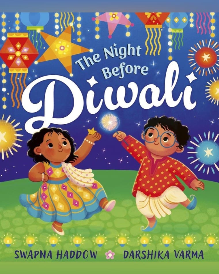 Cover of The Night Before Diwali by Swapna Haddow & Darshika Varma
