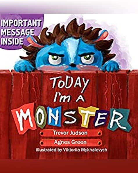 Cover of Today I’m a Monster by Agnes Gree & Viktoriia Mykhalevych