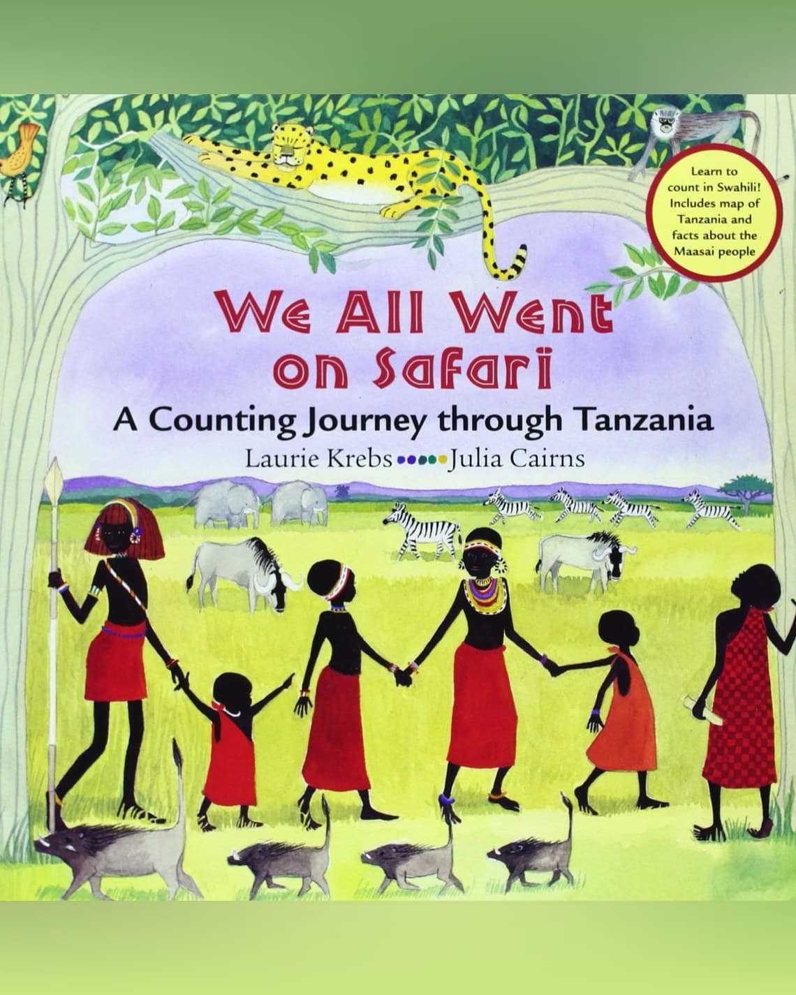 Cover of We All Went on Safari by Laurie Krebs & Julia Cairns